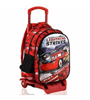 Cars Çekçekli İlkokul Çantası Rocket Racing