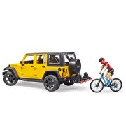 Bruder Jeep W. Rubicon ve Bisiklet Sürücüsü