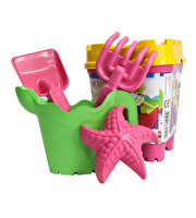 2016 Mas Resimli Çantalı Kale Kova Kürek Takımı Kırmızı Çantalı