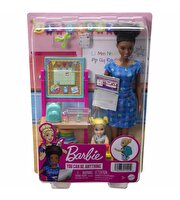 Barbie Ben Büyüyünce Oyun Setleri Öğretmen Siyah Saçlı HCN20
