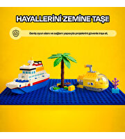 Esnek Blok Zemin 20x20 Cm Siyah