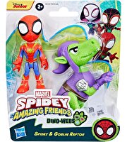 Spidey And His Amazing Friends Dino Webs Spidey & Goblin Raptor G0120