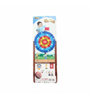 Kartela Ok Yay Seti Küçük Turuncu Mavi