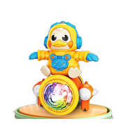 Space Duck Işıklı Müzikli Dans Eden Ördek Robot