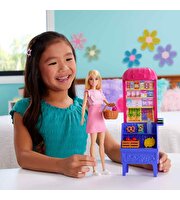 Barbie ve Teresa'nın Dostluk Tarifi Malibu Markette Bebek ve Oyun Seti JCT05