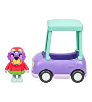 Bluey Büyükannenin Arabası ve Janet Figürü