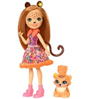 Enchantimals Popüler Karakter Bebekler Çita Cherish Bebeği FJJ20