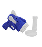 Pi̇lli̇ Işıklı Köpük Atan Mavi Tabanca