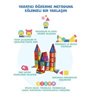 Magly Manyetik 3 Boyutlu Yapı Blokları 72 Parça