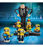 LEGO Despicable Me 4 Yapım Parçalarından Gru ve Minyonlar 75582
