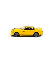 1:36 Ölçekli Die-Cast Sarı Spor Araba