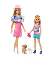 Barbie ve Stacie Kız Kardeşler 2'li Paket HRM09