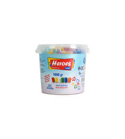 Kovalı 10 Renk Oyun Hamuru 1000 Gr. ve 6 Kalıp