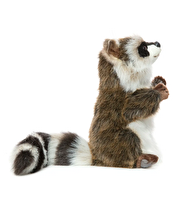 Hansa Creations Rakun El Kuklası Peluş 50 Cm