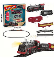 Sesli ve Buharlı Lokomotif 13 Parça Tren Seti