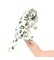 Hansa Creations Kar Leoparı El Kuklası Peluş 32 Cm