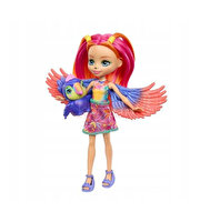 Enchantimals Popüler Karakter Bebekler Trippi Toucan ve Canopy HRX83