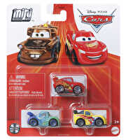 Cars Mini Karakter Arabalar Üçlü Paket HLL64