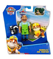 Paw Patrol 3’lü Figür Seti Rubble Ve Mr. Porter