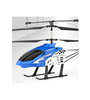 Işıklı Şarjlı 2.4 GHz Uzaktan Kumandalı Helikopter Mavi