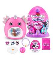 Rainbocorns Mini Eggzania Sürpriz Peluş Mor Boynuz