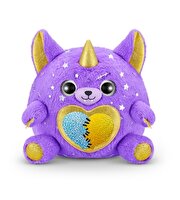 Rainbocorns Monstercorn Sürpriz Peluş Mor Boynuz