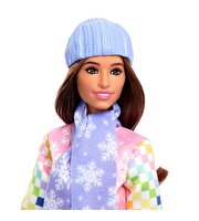 Barbie Kariyer Bebeği Snowboard Sporcusu Bebek JKF78