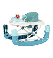 Prego Digo Sallanan Silikon Tekerlekli Bebek Yürüteci