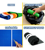 Esnek Blok Aktivite Zemin Yeşil