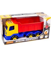 Polesie Prestij Kırmızı Kasalı Sarı Kamyonet