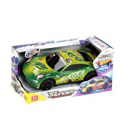 1:20 Işıklı ve Sesli Aurora Yarış Arabası Sarı