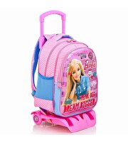 Barbie Çekçekli İlkokul Çantası Dreamhouse Jean