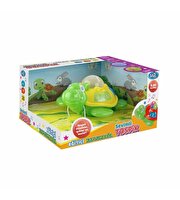 Sesli ve Işıklı Çarp Dön Sevimli Tospik Eğitici Kaplumbağa Yeşil