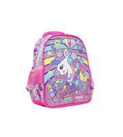 Muggle Happy Unicorn Anaokulu Çantası Pembe 6467