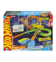 Hot Wheels Akrobasi Pistleri Neon Yarışçılar Kasırga Çarpışması Pist Seti JMG50