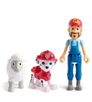 Paw Patrol 3’lü Figür Seti Marshall ve Farmer Al