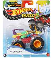Hot Wheels Monster Trucks Renk Değiştiren Araçlar Scorpedo JDV88