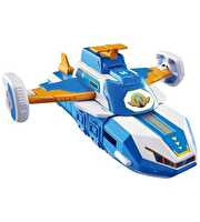 Harika Kanatlar Işıklı Tino ve Mini World Aircraft Robot 2’si 1 Arada Dönüşen Set