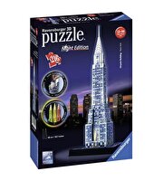 Chrysler Binası-Night Puzzle 3D 216 Parça