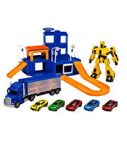 Transpower Robo Universe Robot Otopark Garaj Seti 5 Metal Araba