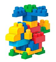 Mega Bloks First Builders 80'li Blok Torbaları Mavi DCH63