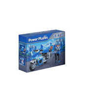 Power Planet 66303 Polis Motosikleti Yapım Seti B