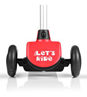 Let's Ride Scooter Kırmızı