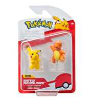 Pokemon Battle 2'li̇ Fi̇gür S1 Pikachu ve Charmander