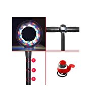 Voit 3 Tekerlekli Işıklı Turuncu Scooter