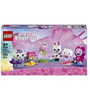 LEGO Gabby’s Dollhouse Gabby’nin Parçalarla İnşa Edilen Kedi Arkadaşları 11215