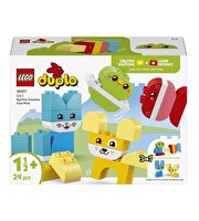 LEGO DUPLO İlk 3'ü 1 Arada Yaratıcı Sevimli Hayvanlar 10477
