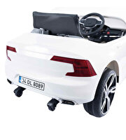 Dolu Grandex Uzaktan Kumandalı 12 Volt Beyaz Akülü Araba