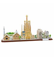 Cubic Fun Barcelona İspanya 3D Puzzle 186 Parça
