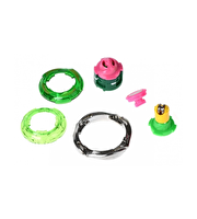 Infinity Nado Standart Metal Seri Glittering Butterfly (Parıldayan Kelebek) Aksesuar Seti